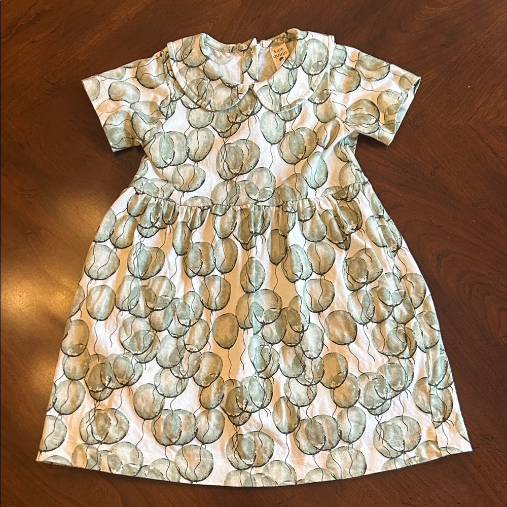 Kate Quinn Birthday Balloon Dress with Balloon Print 3T